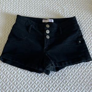 High waisted shorts